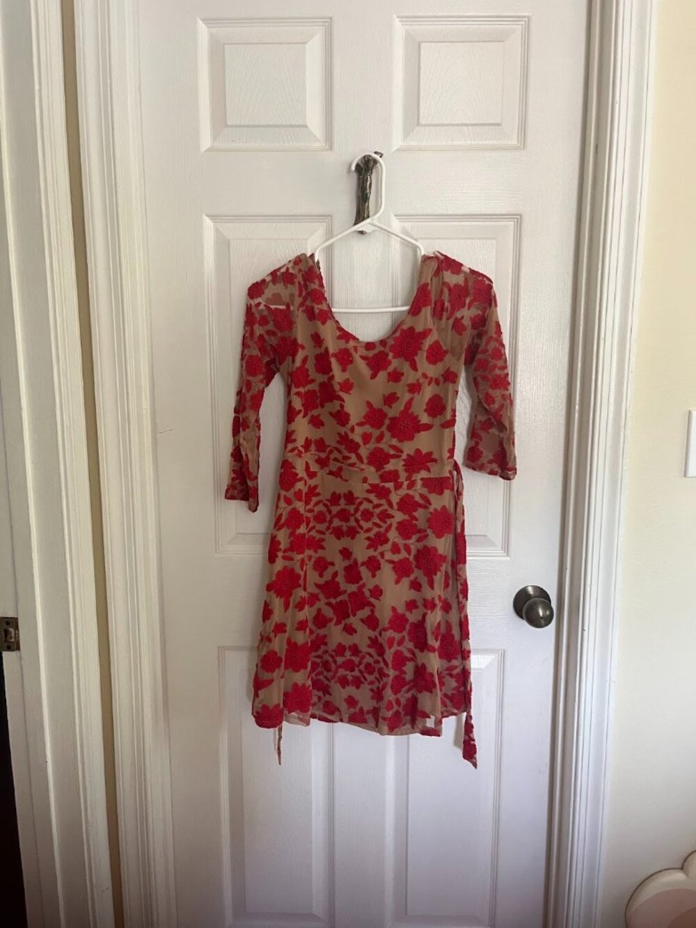 For Love and Lemons Temecula Dress Red Size Medium